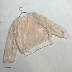 ゼヴォン Thevon ＊ シャギーニット プルオーバー シャンパン (F)のサムネイル