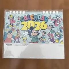 ディズニー卓上カレンダー 2026 第一生命