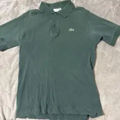 Lacoste ダークグリーン ポロシャツ