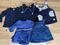 美品　女の子トップスセット　80