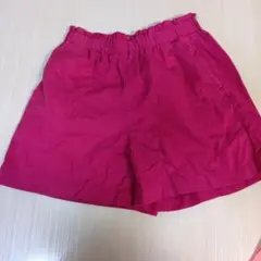 GU ピンク ハーフパンツ 150cm