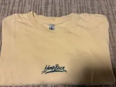 HumpBack 刺繍 Tシャツ クリーム色