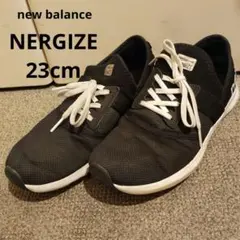 new balance 黒 スニーカー 23cm