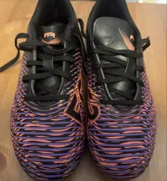 PUMA サッカーシューズ スパイク ブラック/オレンジ/パープル