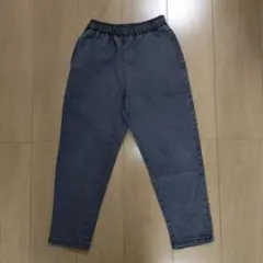 GU ストレッチデニムシェフパンツ　130センチ