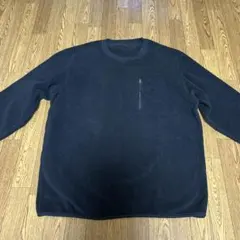 UNIQLO 黒 フリース　メンズL