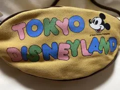 【新品タグ付】東京ディズニーランド　バナナ型ポシェット　ミッキー　激レア当時物