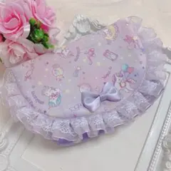 ユニコーン 月 パープルハート 移動ポケット