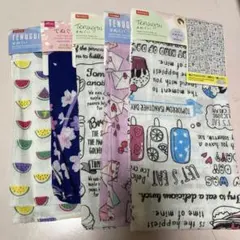 DAISO てぬぐい 5枚セット