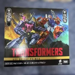 新品未開封　AOTP-EX スピニスター VS オートボットトップスピンのサムネイル