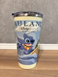 新品 ハワイ アウラニ ディズニーリゾート スティッチ タンブラー