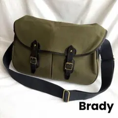 美品✨Brady ブレディ アリエルトラウト ショルダーバッグ カーキ 