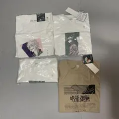【未使用】　呪術廻戦　Tシャツまとめ4枚セット ユニクロ　Lサイズ　Mサイズ