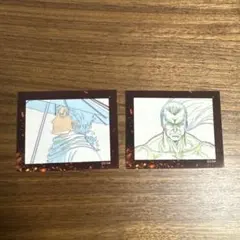 銀魂　入場者特典　吉原大炎上　アニメ原画ステッカー　阿伏兎　鳳仙