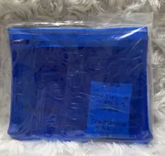 スピードJAMSくじ　蛍光クリアポーチ青色　メメル　ゼンジン