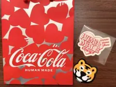 HUMAN MADE Coca-Cola ショップ袋1枚 大阪限定ステッカー