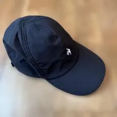 週末お値下げ！ルコック キャップ シンプル ブラック フリーサイズ56-58cm