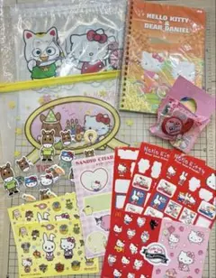 ハローキティ メモ帳 シール 文具 おまとめセット