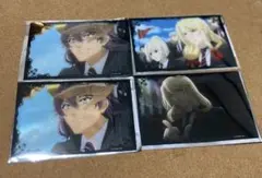 黒執事　寄宿学校編　クリアポストカード　レドモンド　ハーコート　ソーマ　4枚