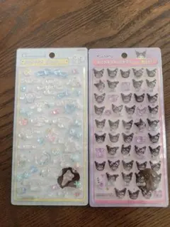 正規品　ボンボンドロップシール　クロミ　シナモンロール　セット　サンリオ