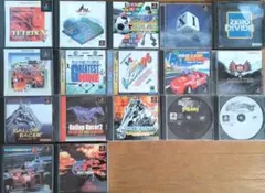 배송비 무료 PS1 セガサターン ソフト動作確認済 묶음 판매 17本