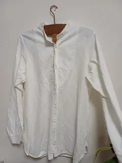 BEAUTY&YOUTH　バンドカラーシャツ