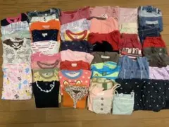 ② 女の子 90センチ まとめ ブランド多数 41着セット 夏服 秋服