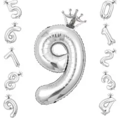 誕生日 数字バルーン 32インチ 数字 王冠 セット 0大きい 風船 バースデー