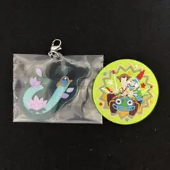 ディズニー　一番くじ　H賞アラジンチャーム　刺繍缶バッジ　トイストーリー