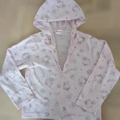HELLO KITTY フード付き 110 薄手パーカー
