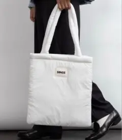 【SINSS 】シンス ナイロン パフ トートバッグ