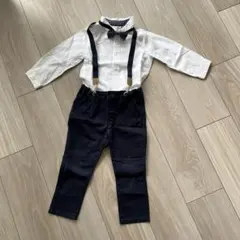 フォーマル 子供服 90cm 白・紺