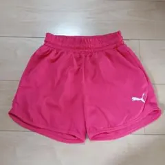 PUMA ピンク　スポーツ ショートパンツ 140　プーマ　キッズ