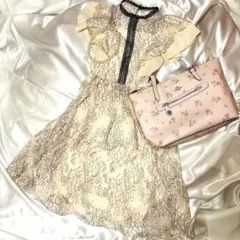 tocco closet レース ノースリーブ ワンピース