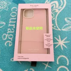 週末価格☆kate spade iPhone 14 Plus case ピンクのサムネイル