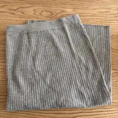 グレー リブ編み タイトスカート　ユナイテッドアローズ