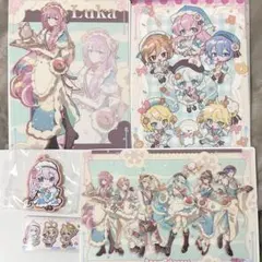 巡音ルカ＋集合 ラバーキーチェーン＆クリアポスター SNOW MIKU 2026