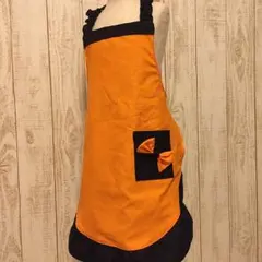 期間限定 数量限定 受注製作 baby moco ハロウィンエプロンセット