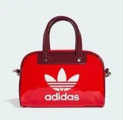 adidas originals ミニボウリングバッグ 赤