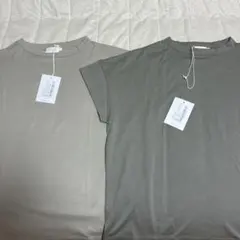 handvaerk ボトルネックTシャツ　新品タグ付き2枚セットのサムネイル