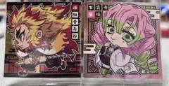 鬼滅の刃ステッカー2枚と劇場版入場特典 イラストボード　セット　未開封