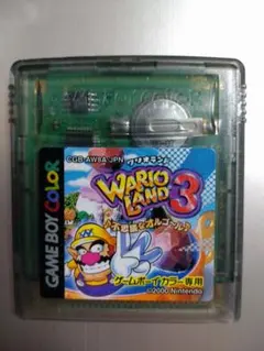 ゲームボーイカラー　ワリオランド3　不思議なオルゴール　Nintendo　任天堂