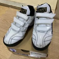 ZETT トレーニングシューズ ホワイト　21.0㎝