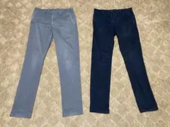 ユニクロ スリムフィット ノータックチノ