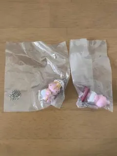 おぱんちゅうさぎ たべものいっぱいマスコット 体重計　ラーメン　2点セット