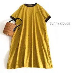 フェリシモ　Sunny clouds ヤシの実玉ワンピースのサムネイル