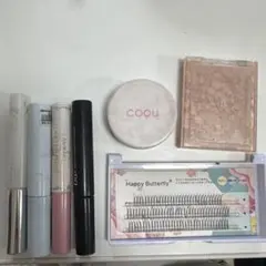 【訳あり】ロムアンド・セザンヌ・D-UP他 コスメ7点まとめ売り