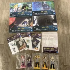 ヒロアカ一番くじ　キャンバス風ボード　ステショナリー　ラバースタンド