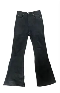 bolan似 ブラックフレアデニム opium Rick owence rick owens bolan 似 フレアパンツ コメント必読 Rick owens 似