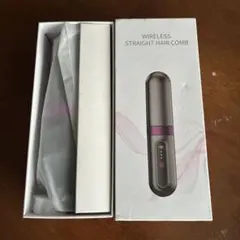 新品　 ワイヤレスストレートヘアコーム